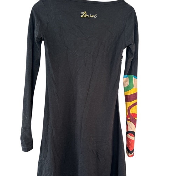 Desigual Addie Printed Embroidered Tunic Top - Picture 10 of 15